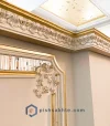 نمونه اجرایی گچبری پیش ساخته گوشه H-K 432-A