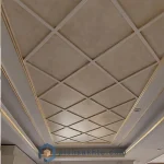 نمونه اجرایی گلویی ساده گچبری مدل A-K 405