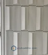 نمونه اجرا شده پنل دیوارپوش گچی K-K 60