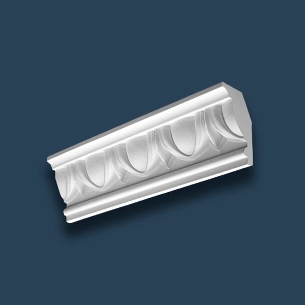 ابزار گچبری گلویی طرحدار B-K 480