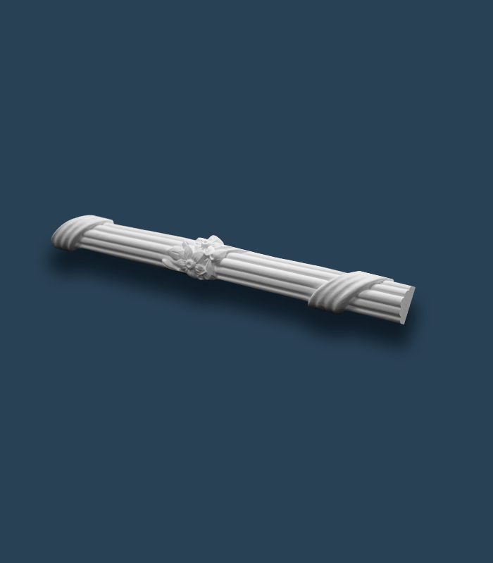 پروفیل طرح دار گچبری D-K 416