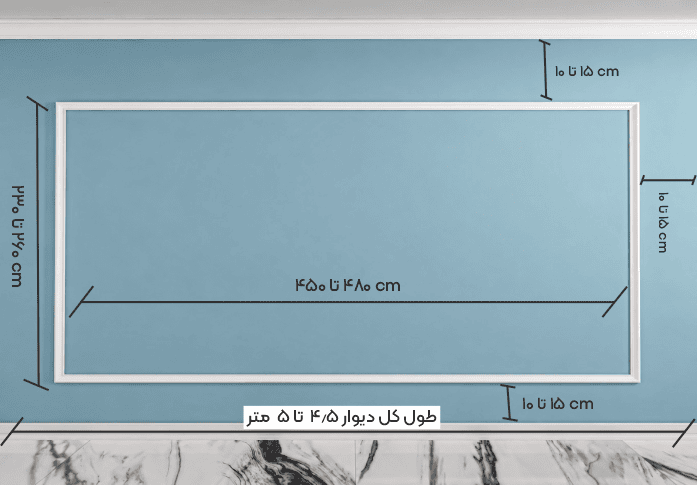 قاب بندی دیوار کد FR-507