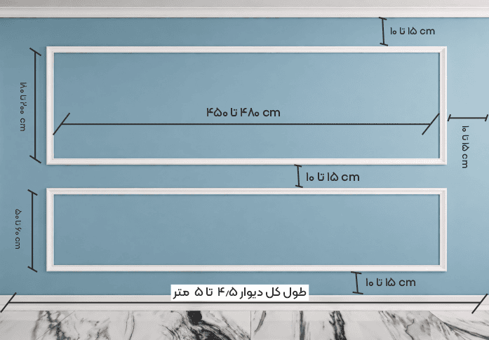 قاب بندی دیوار کد FR-508