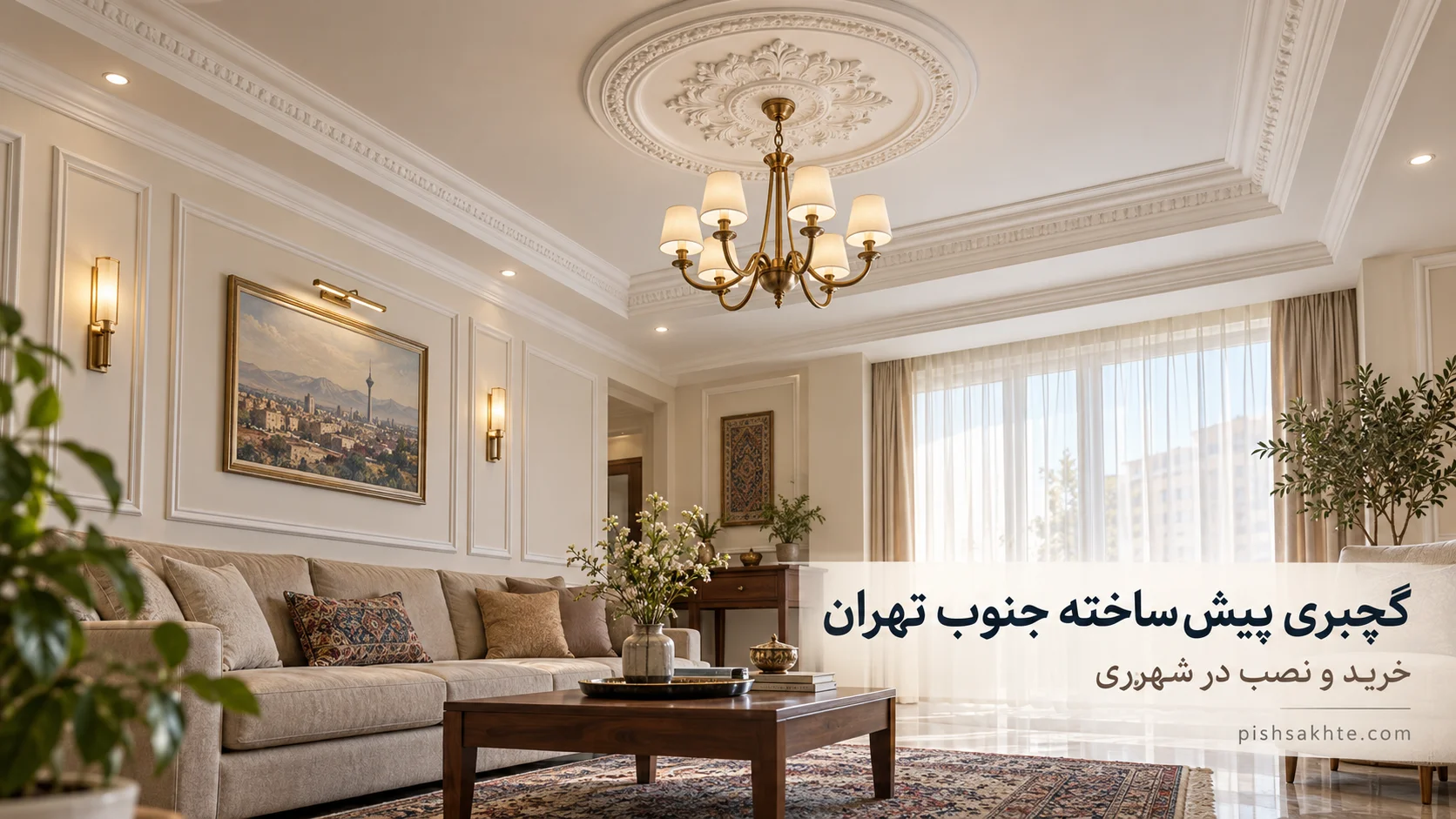 خرید و نصب گچبری پیش ساخته در شهرری